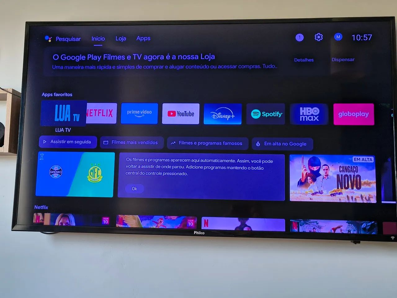 Tv Philco Smartv (Android) 50 Polegadas  - Foto 4
