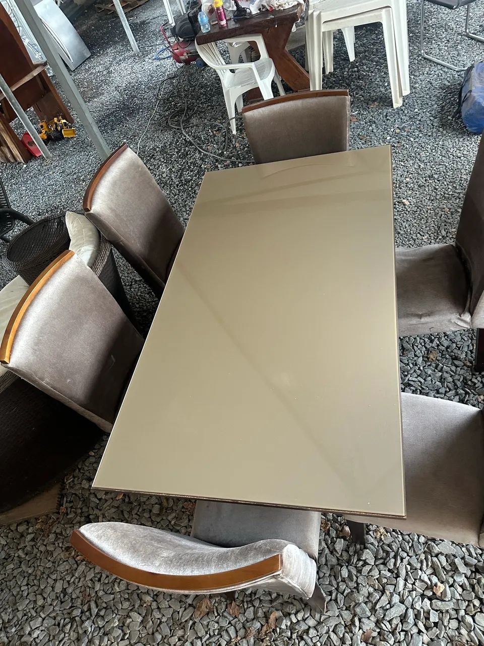 Mesa com 6 cadeira - Foto 3