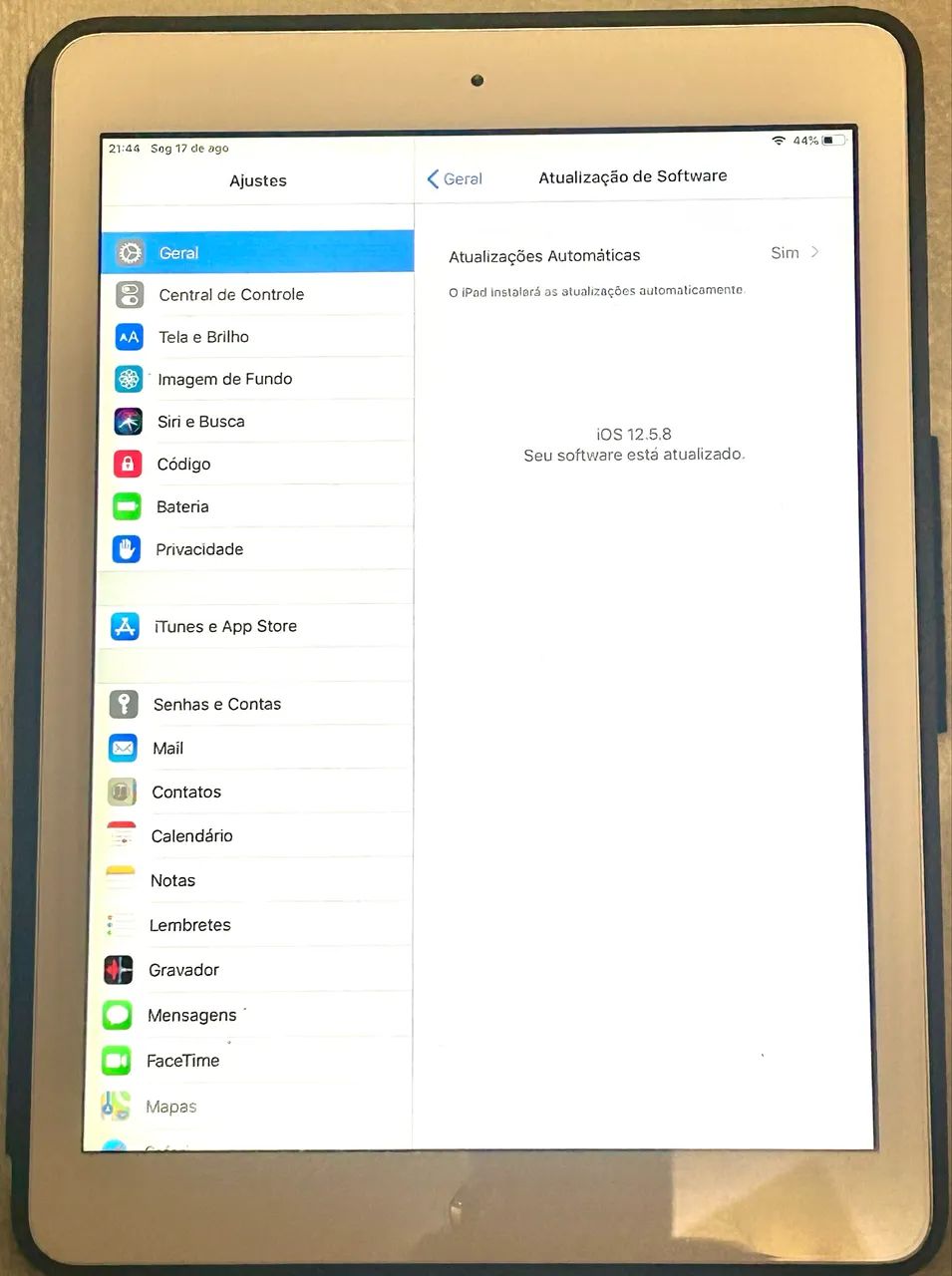 iPad Air 1ª Geração 64 GB Prata - Ótimo Para Leituras e Vídeos - Foto 2
