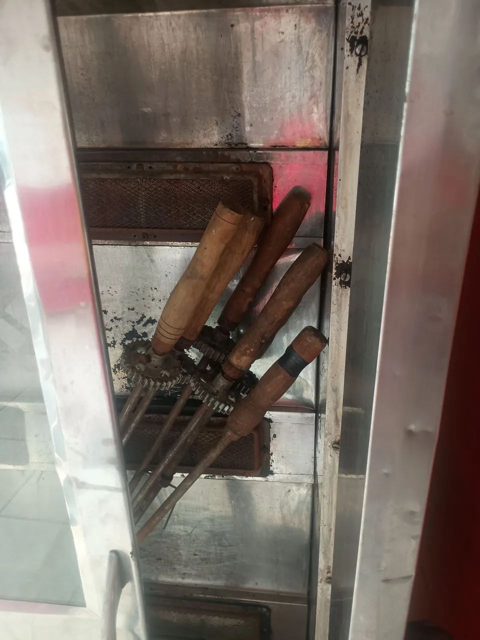 Máquina de assar frango 