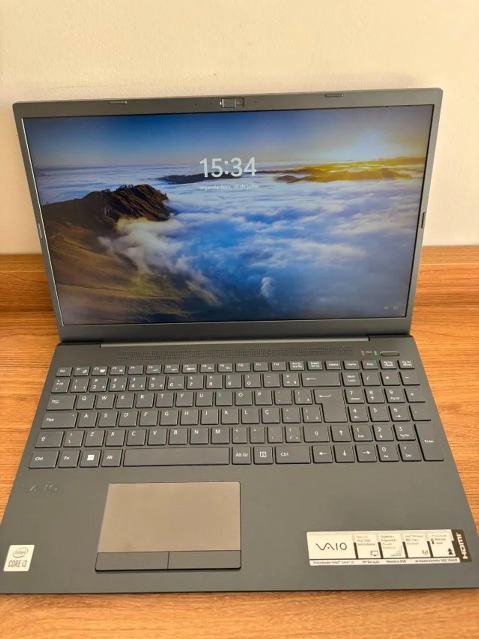 Notebook VAIO FE15 Lacrado