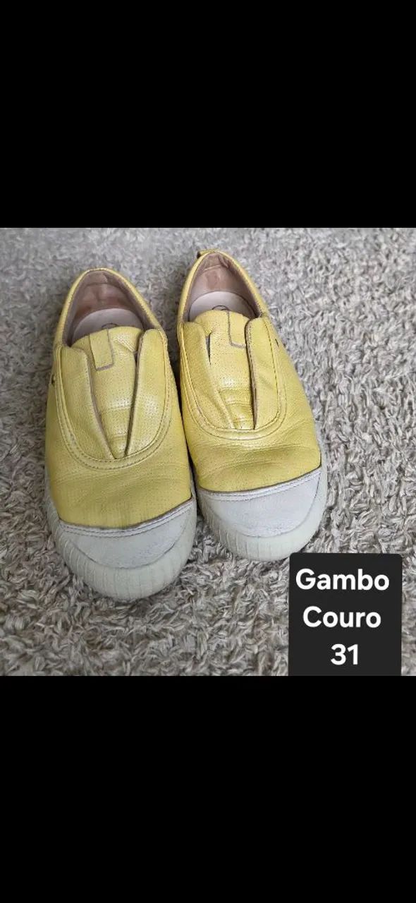 Tenis Gambo Couro 31