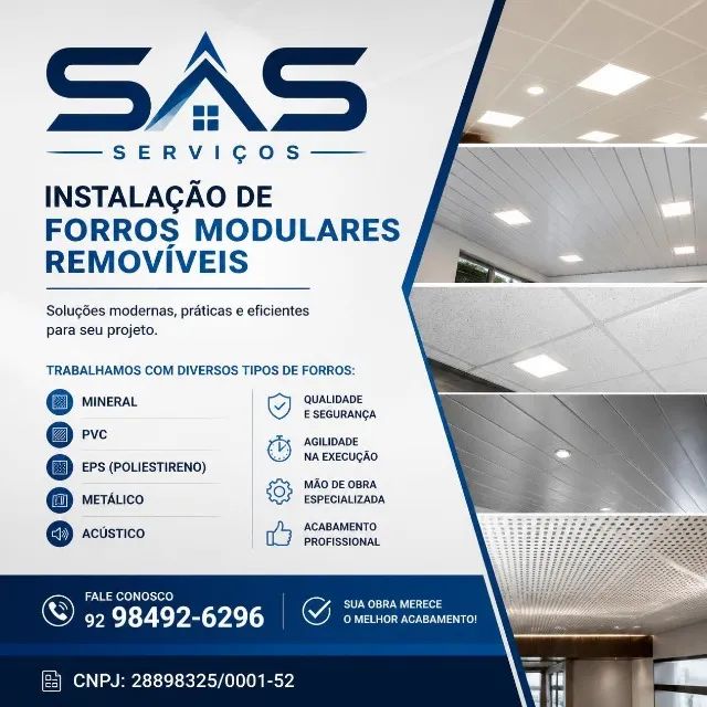Forros e Divisórias com Qualidade e Profissionalismo - Foto 2