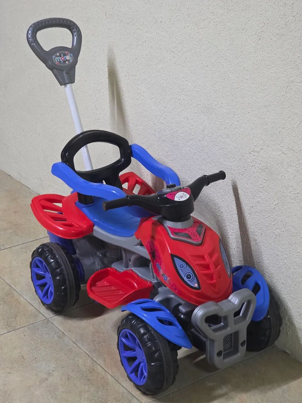 Quadriciculo infantil homem aranha  - Foto 3