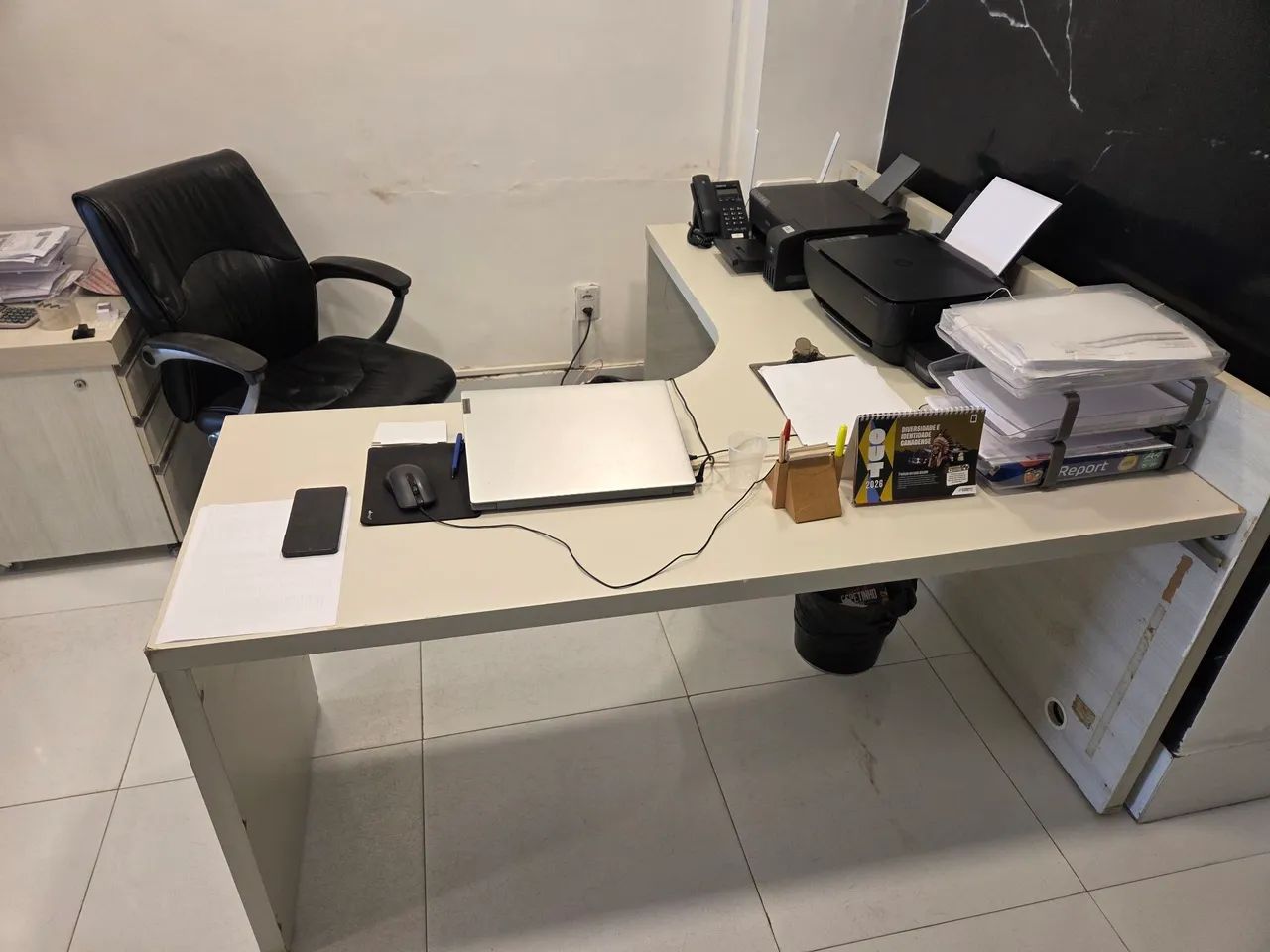 Mesa em L curvado - Foto 2