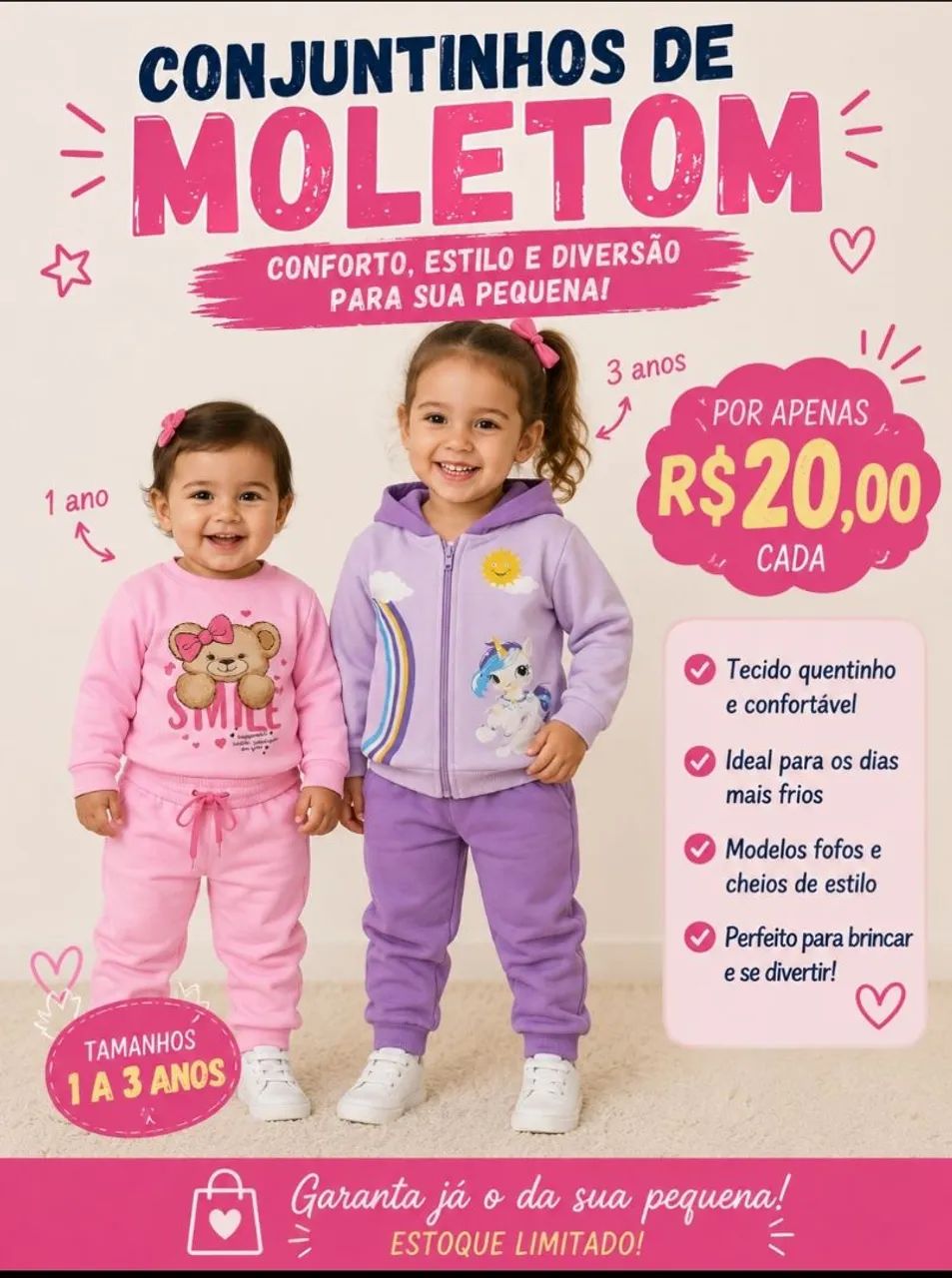 Moletom infantil 