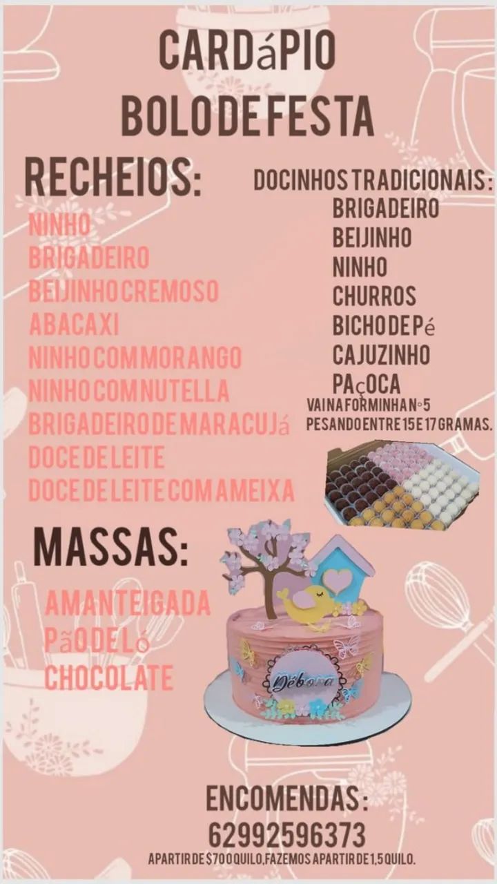 Bolo de Aniversário  - Foto 2