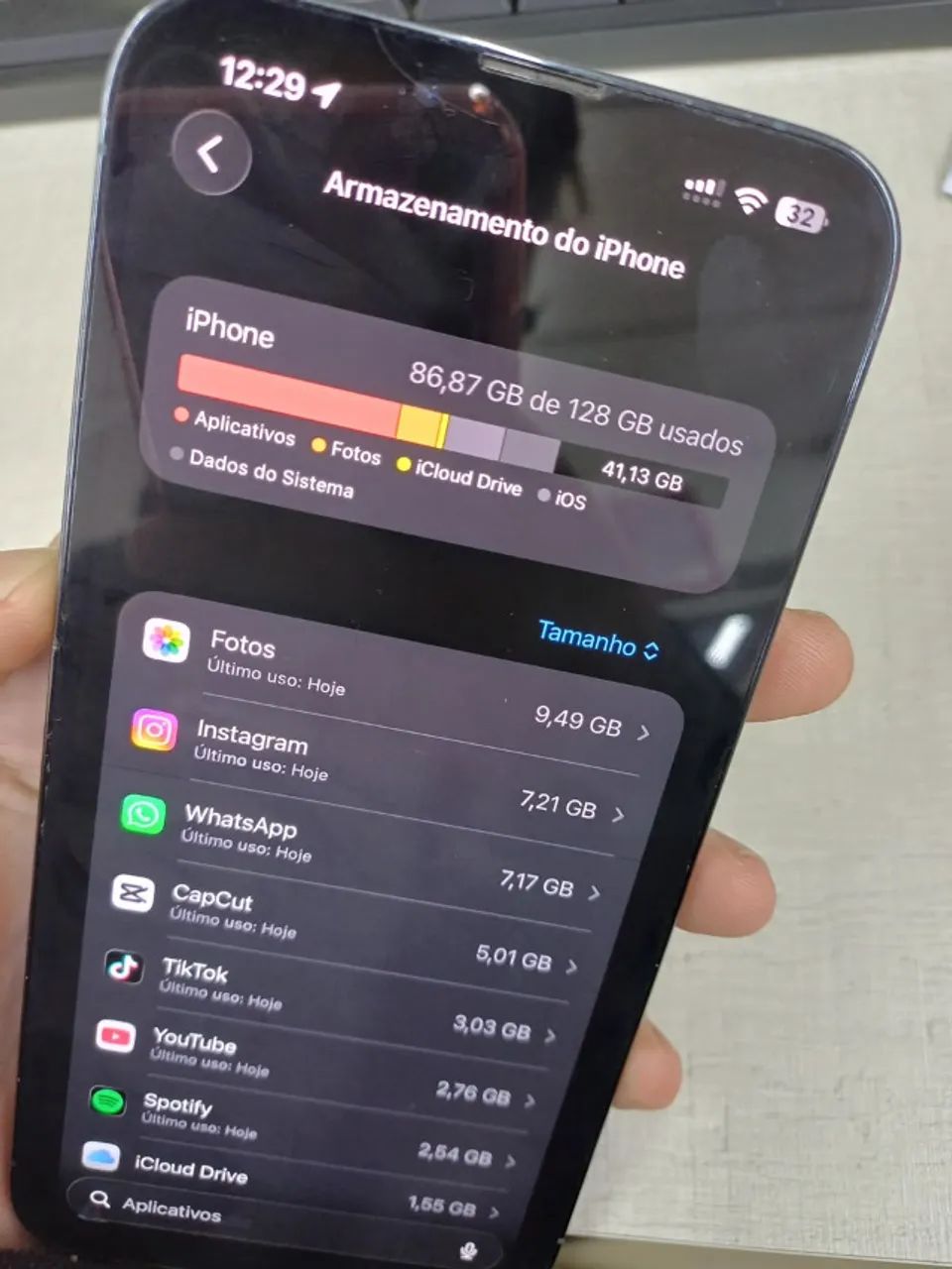 Iphone 13 Pro Max 128 GB - Azul Sierra - Foto 5