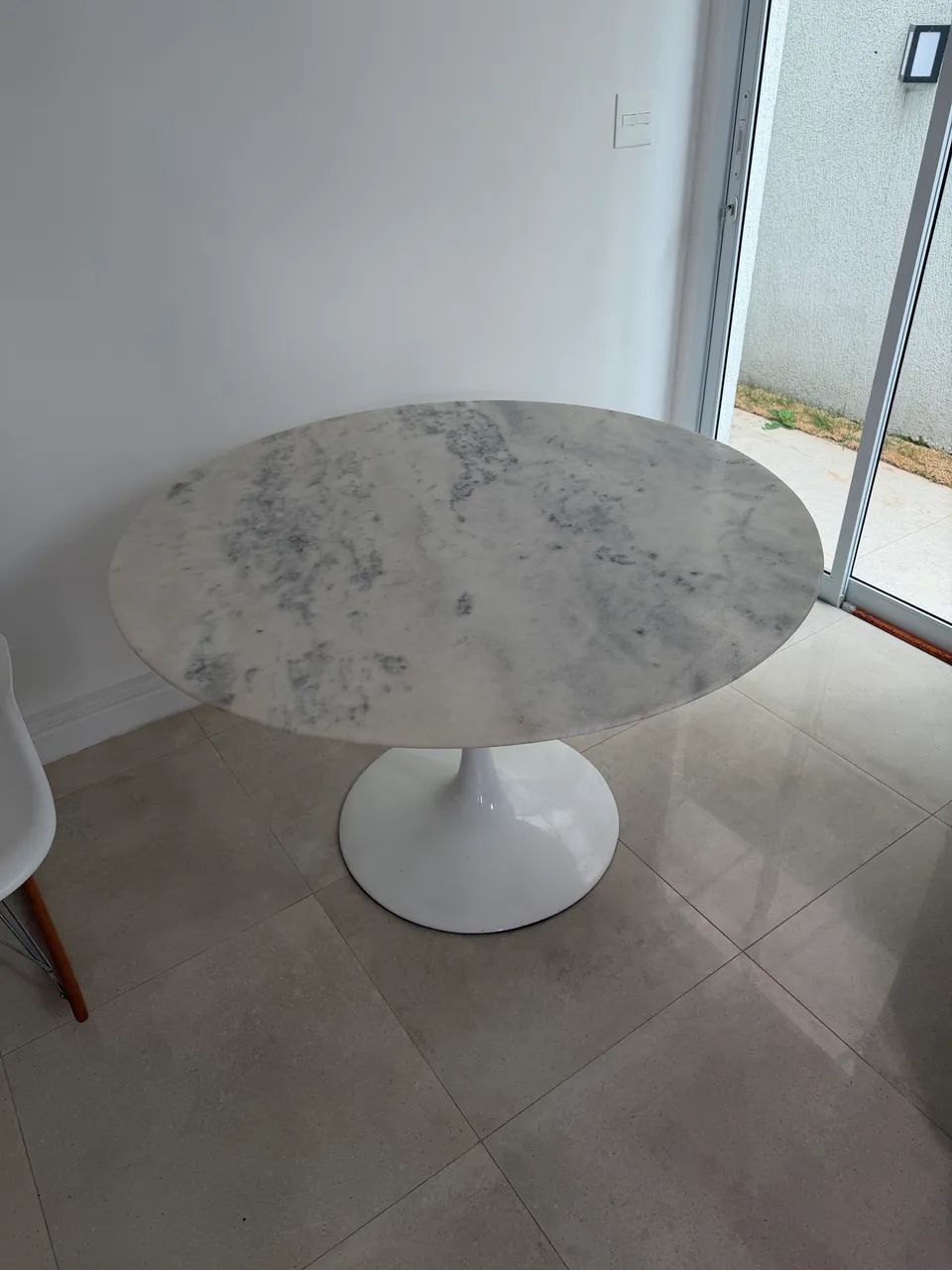 Mesa tulipa 120cm mármore  - Foto 2