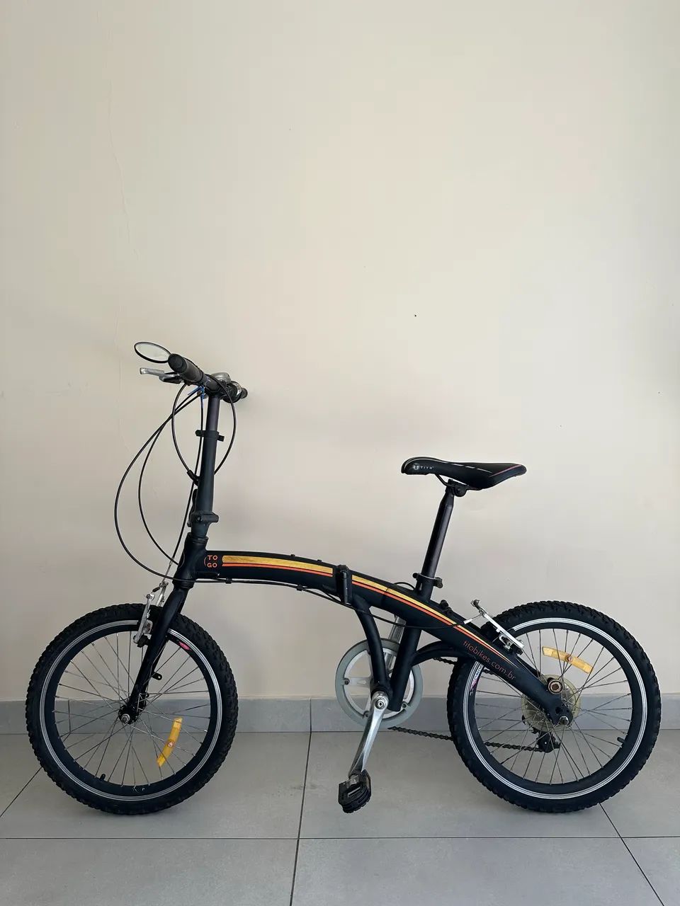 Bicicleta Dobrável Tito Aro 20