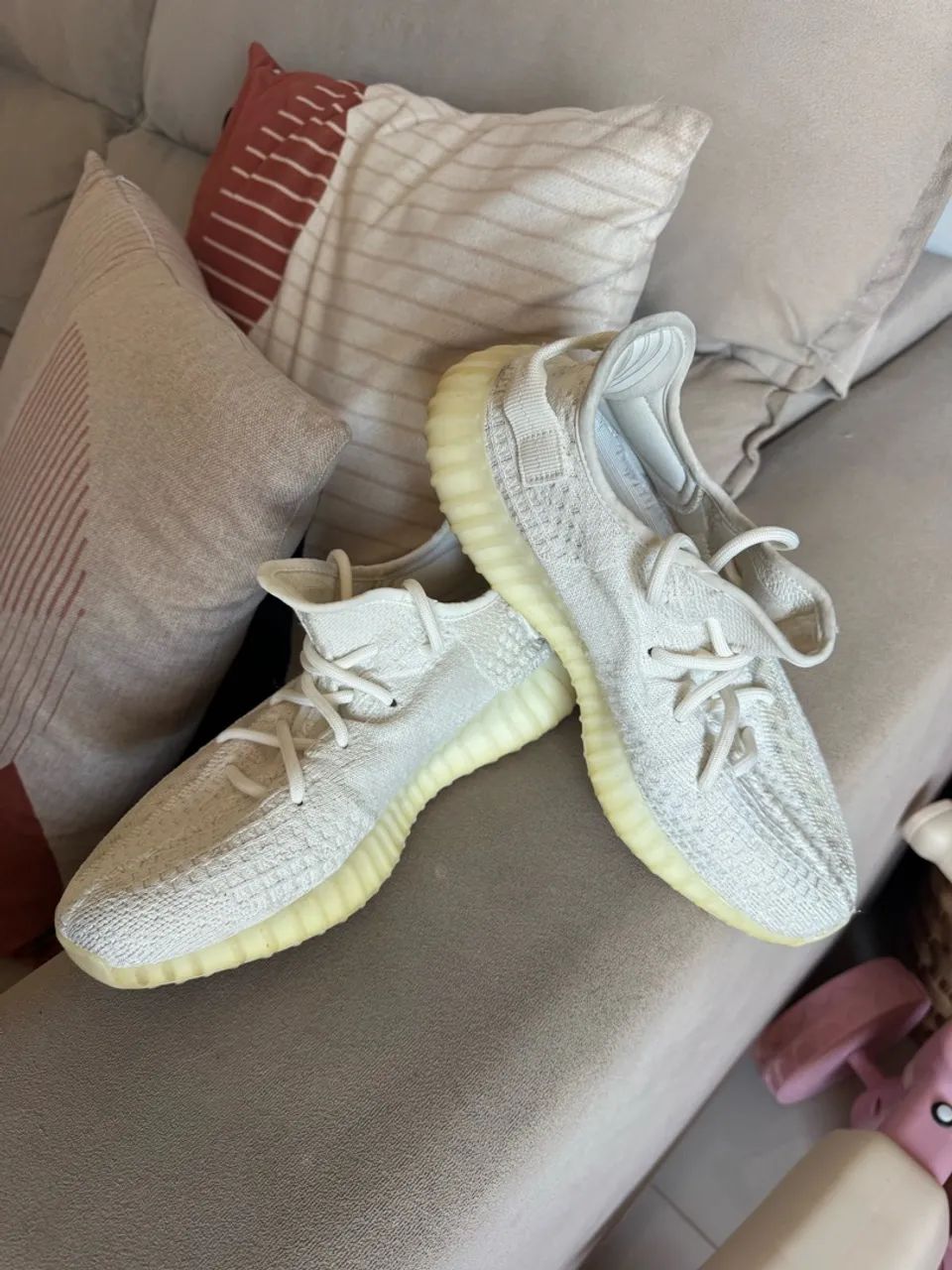 Tenis Adidas Yeezy Branco - Foto 3