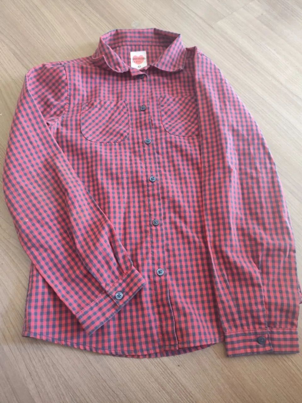 Blusa xadrez palomino 10 semi nova  - Foto 3