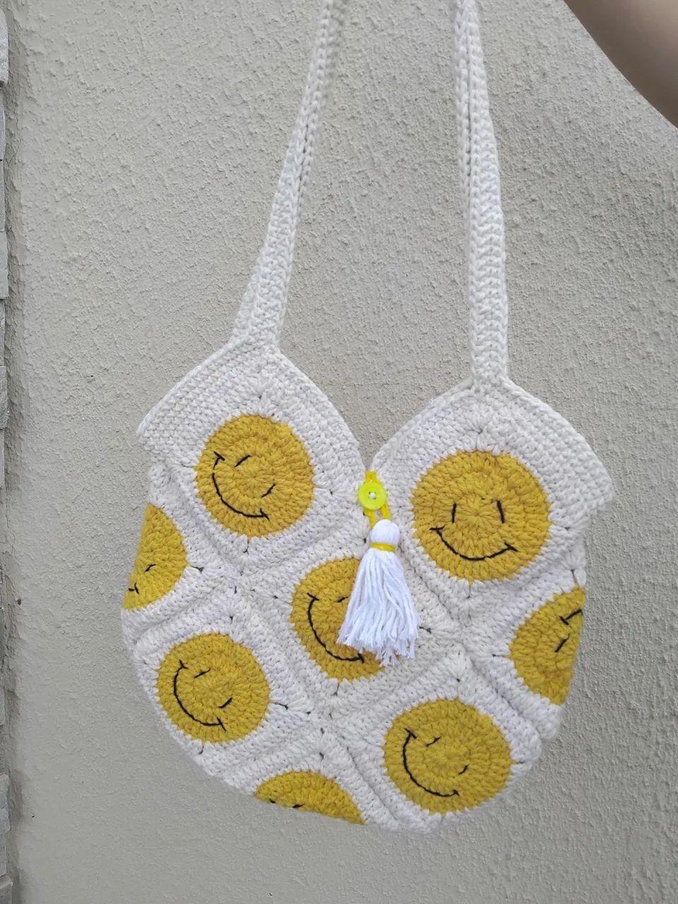 Bolsa de croche + necessaire de brinde - Foto 5
