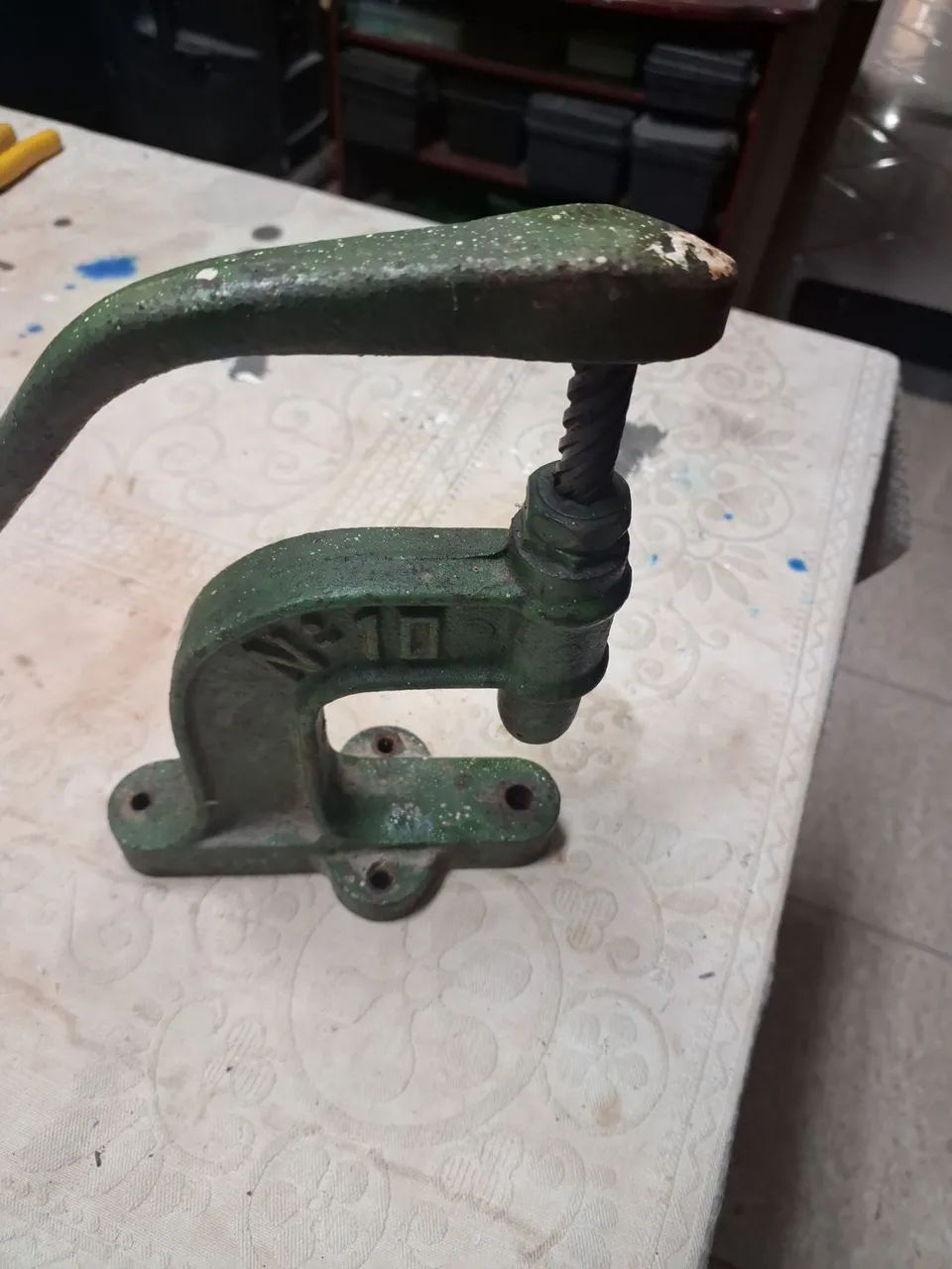 maquina para prender botões de metal  - Foto 4