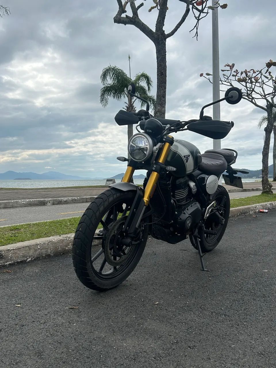 Triumph Scrambler 400x, km baixo - Foto 2