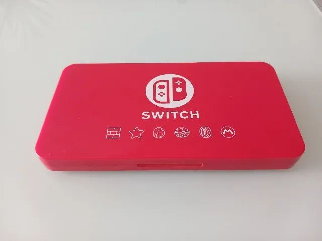 Case 24 jogos Nintendo switch 1 e 2