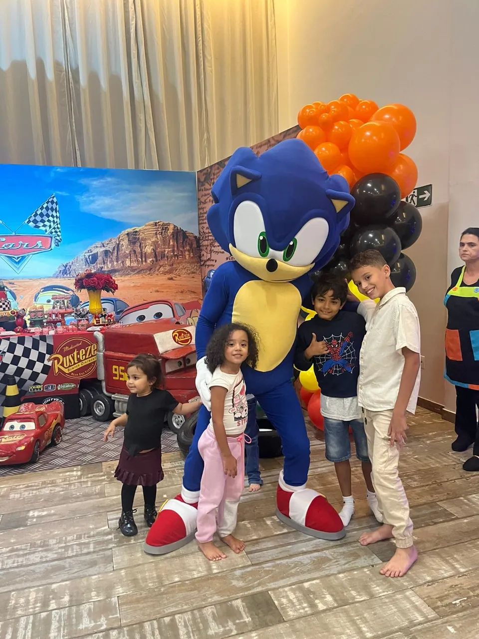 Mascote Cabeção Sonic  - Foto 4