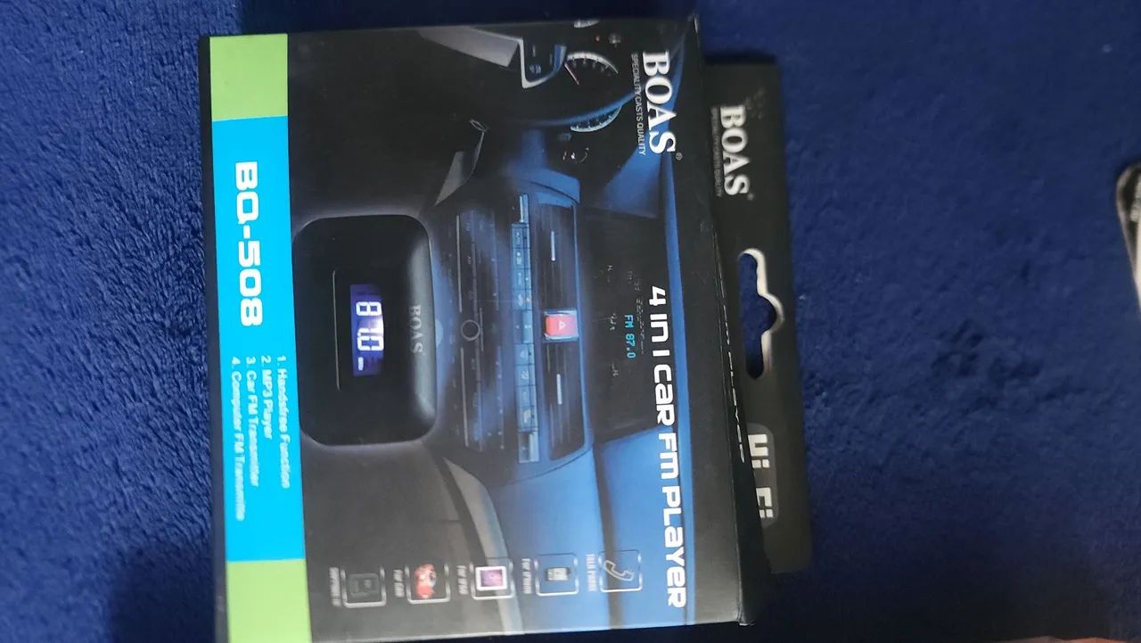 Bluetooth e carregador 