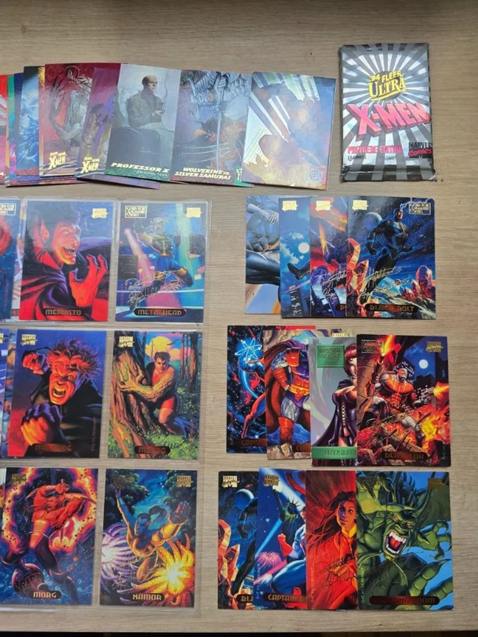 Lote Cards Raras Dc E Marvel 1992, 1993, 1994, 1995, Fleer - Foto 5