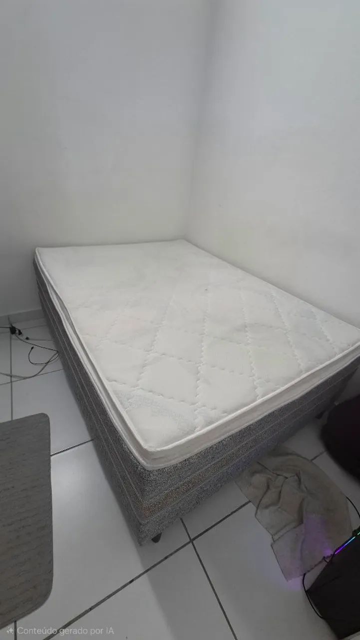 Cama de casal - semi nova  - Foto 2