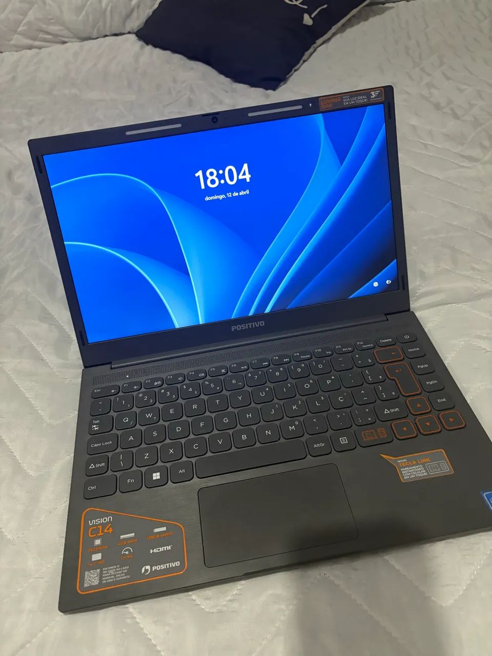 Notebook Positivo Vision C14 128GB Semi Novo - Pouquíssimo uso