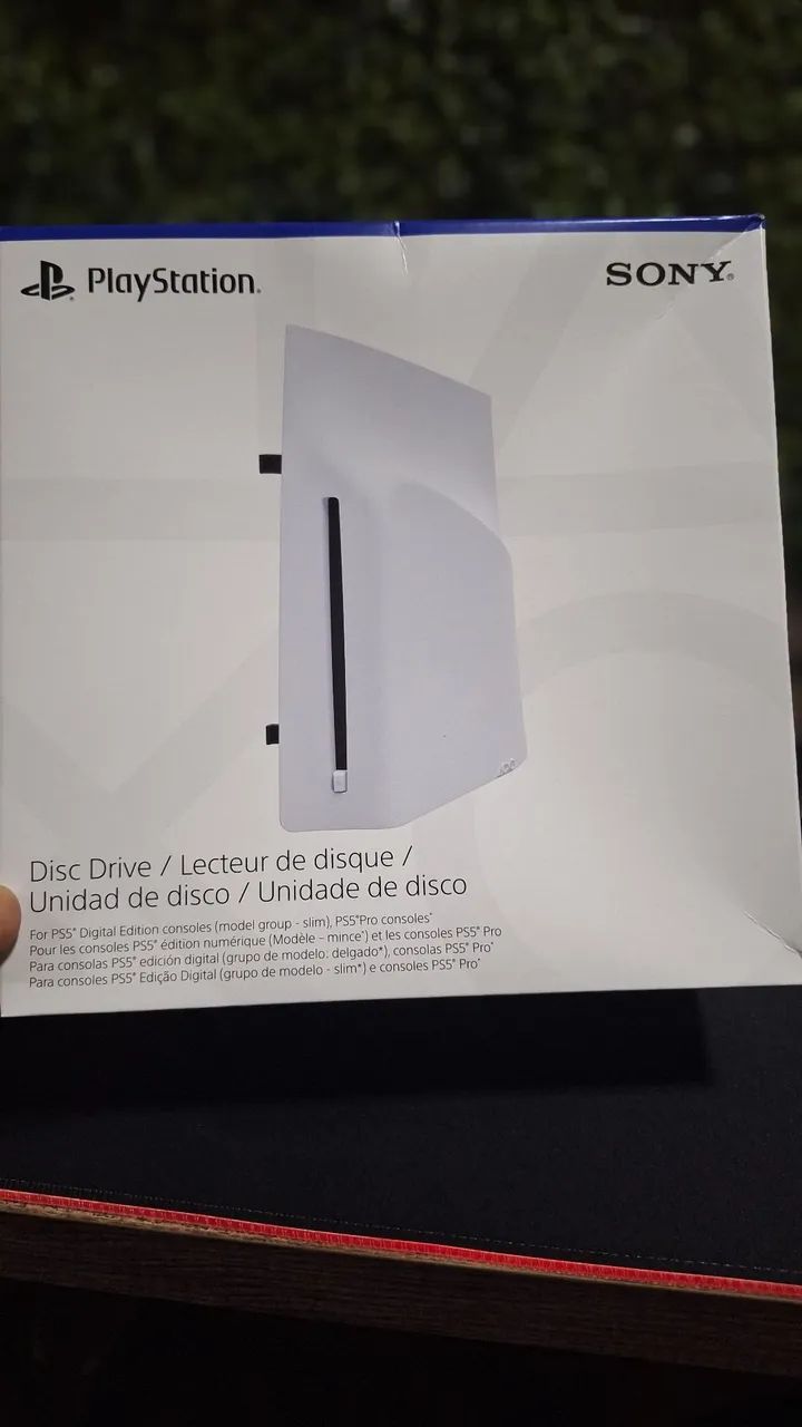 Leitor de disco para PS5