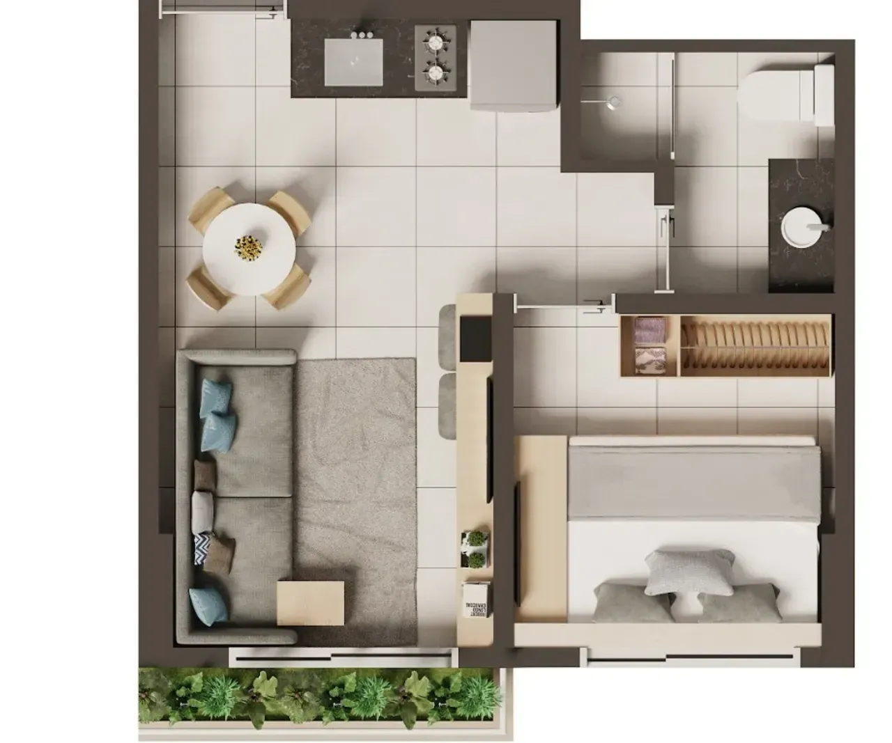 PLANTA 27m²