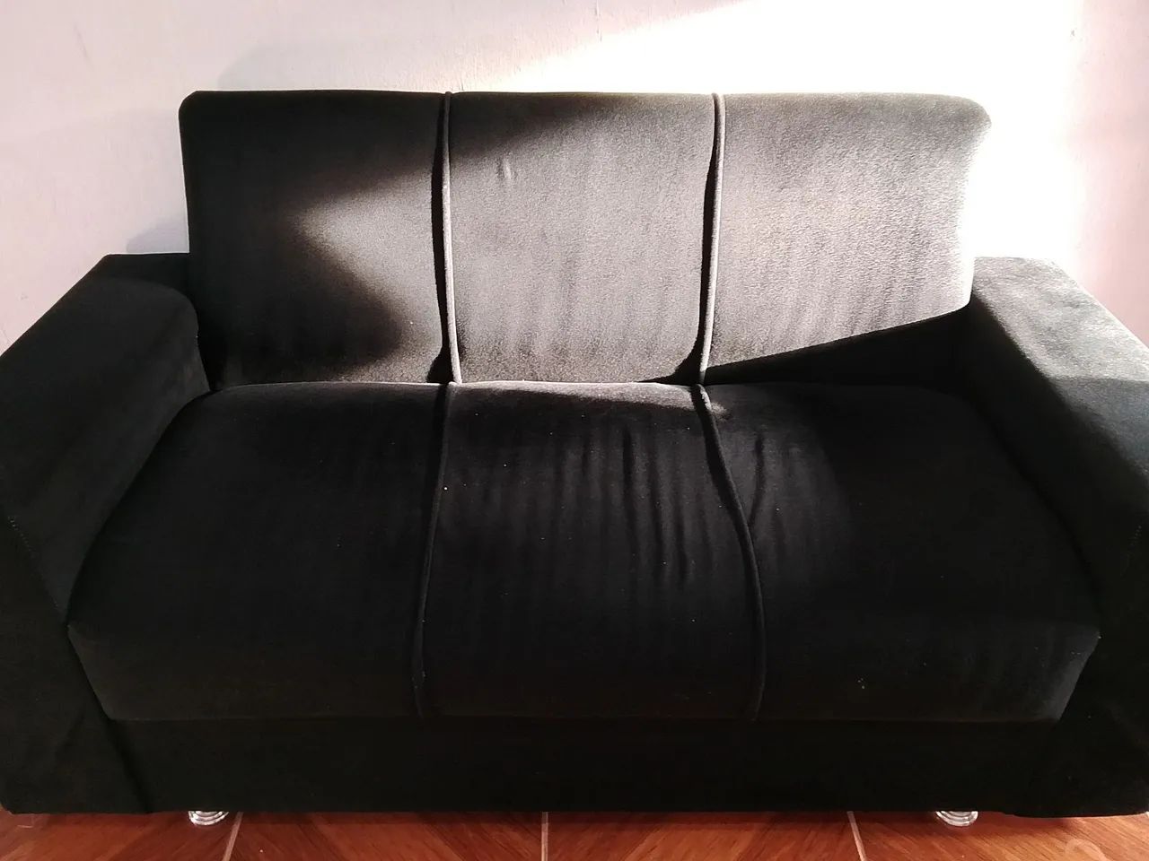 Vendo esse jogo de estofados dois e três lugares