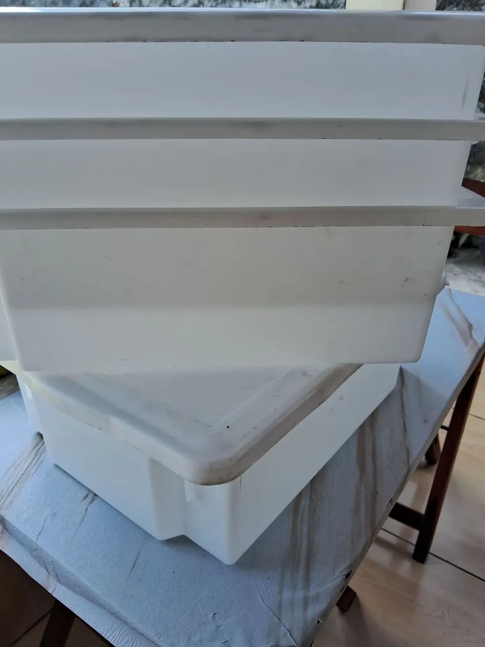 Caixa plástica 10l multiuso micro-ondas e freezer unidade - Foto 5