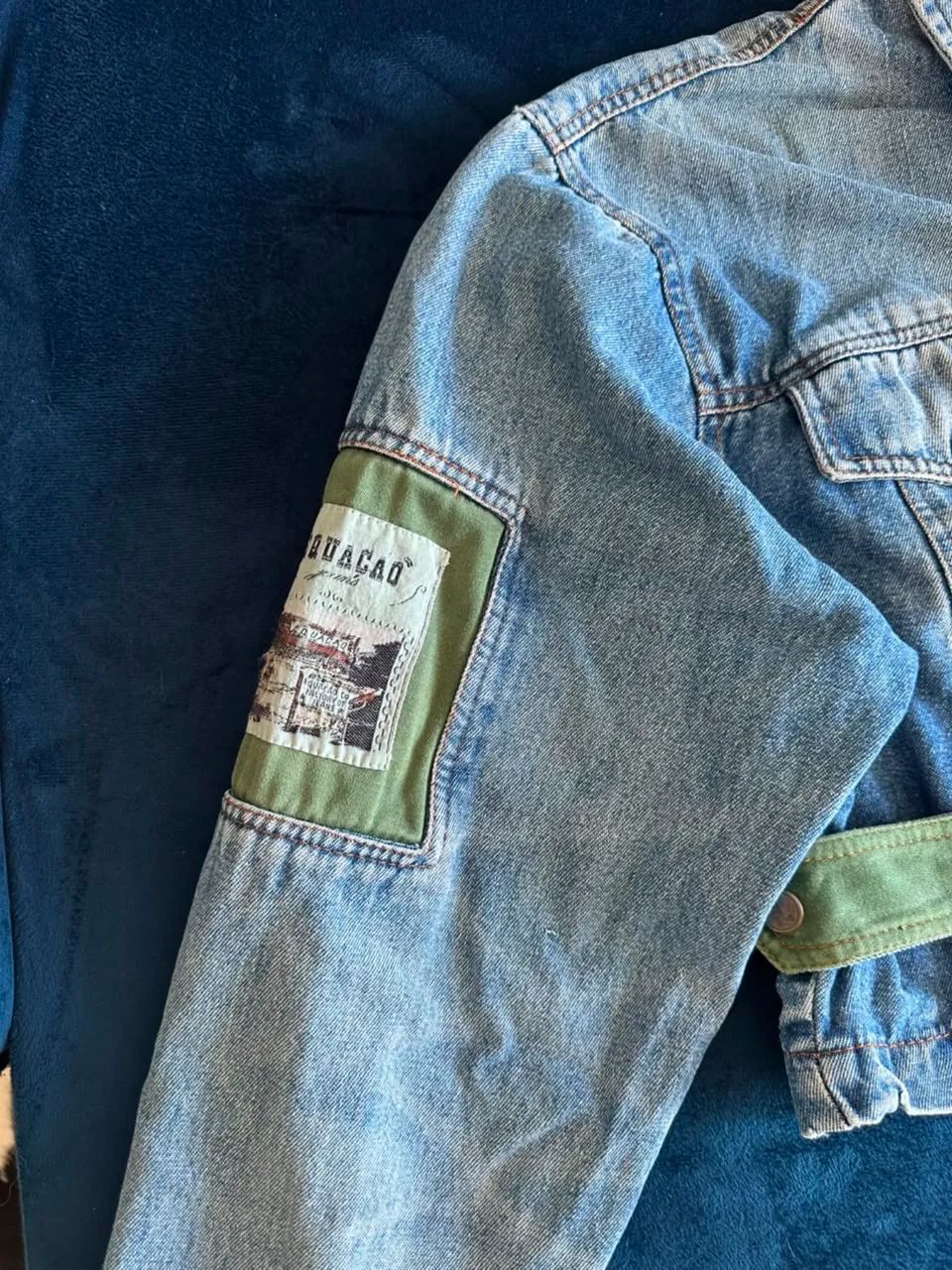 Jaqueta Jeans Cropped Utility   - Foto 4