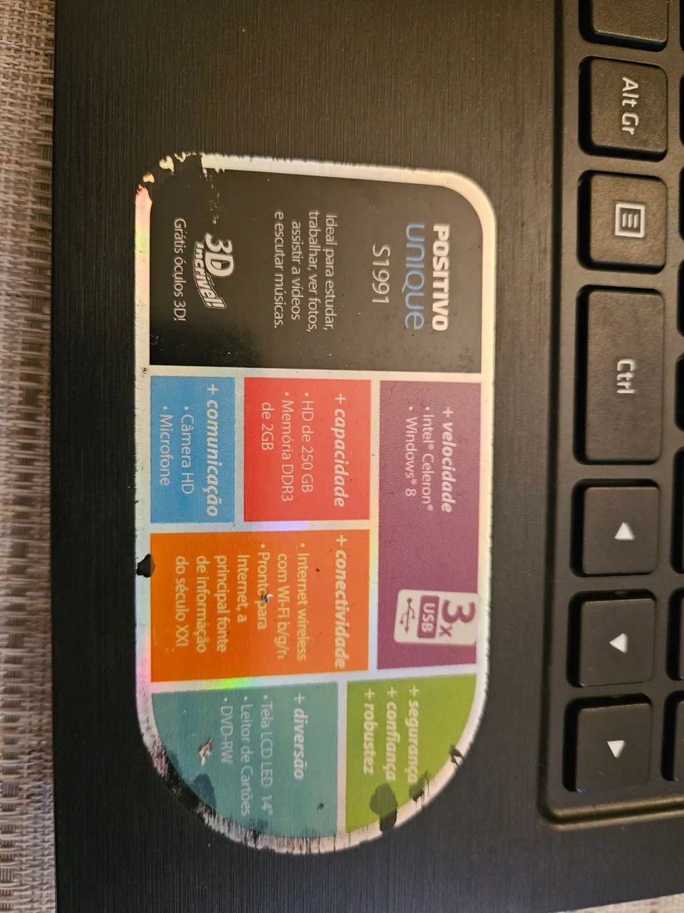 Vendo notbook  positivo Unique S1991 - Foto 4