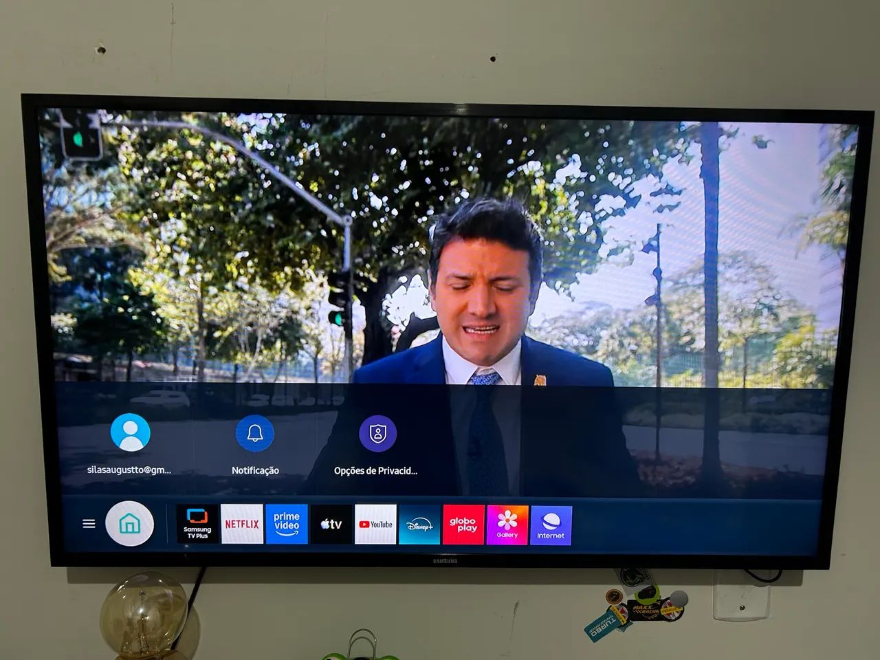 Smart TV Samsung 43 polegadas  - Foto 2