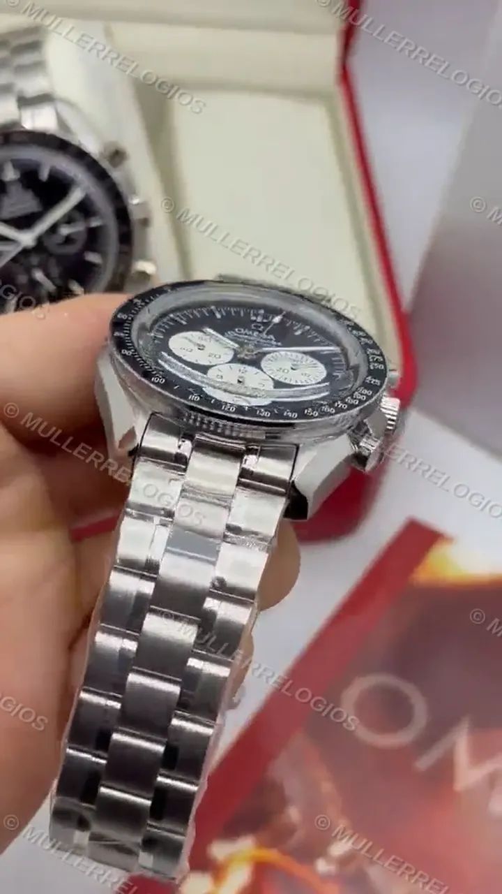 Omega Speedmaster Reserve Panda 42mm - Acessórios - Itaim Bibi