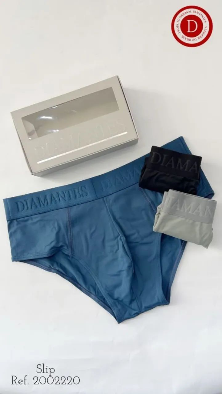 Cuecas Diamantes For Men Novas (Boxer, Slip e Plus Size) - PREÇO FIXO - Foto 4