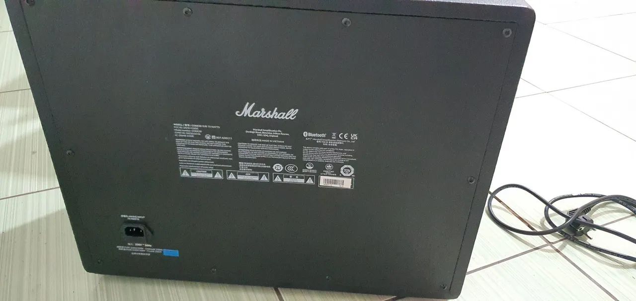 Amplificador marshall  code 50 - Foto 4