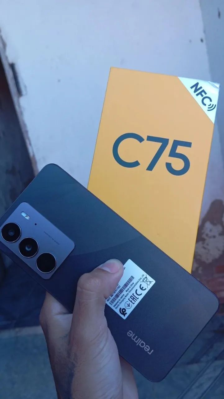 Celular ? c75 novo 128 gb - Foto 2