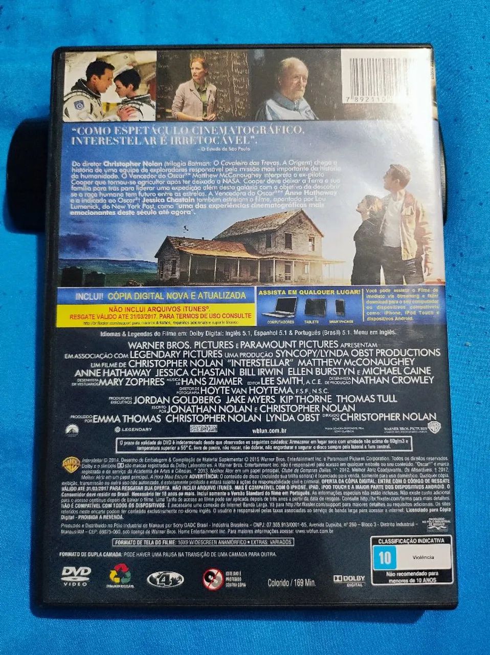 INTERESTELLAR - DVD ORIGINAL - Foto 2