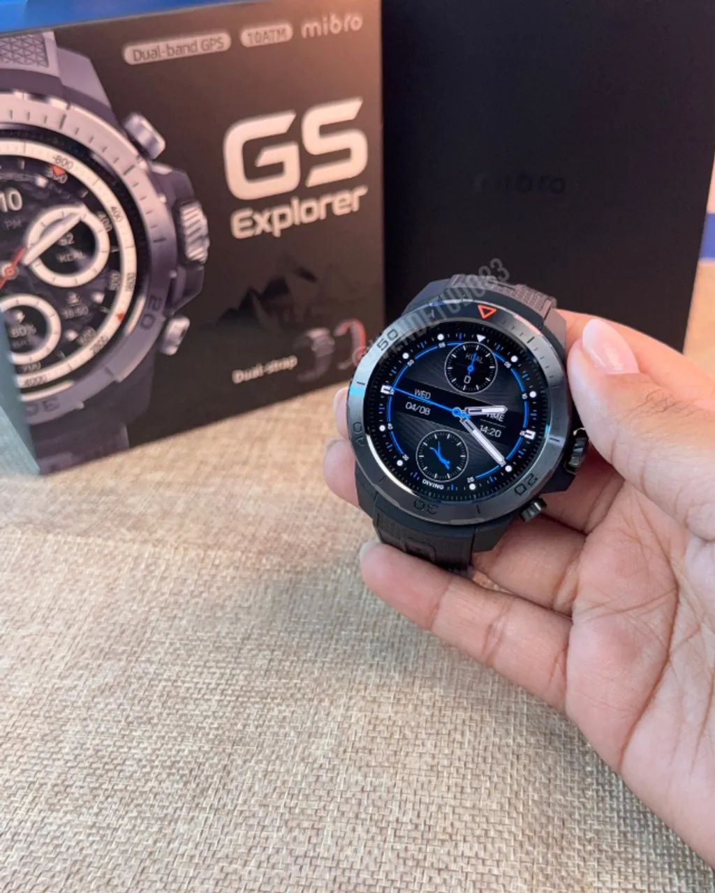?  Smartwtach Mibro GS Explorer Gps a prova dágua  - Foto 3