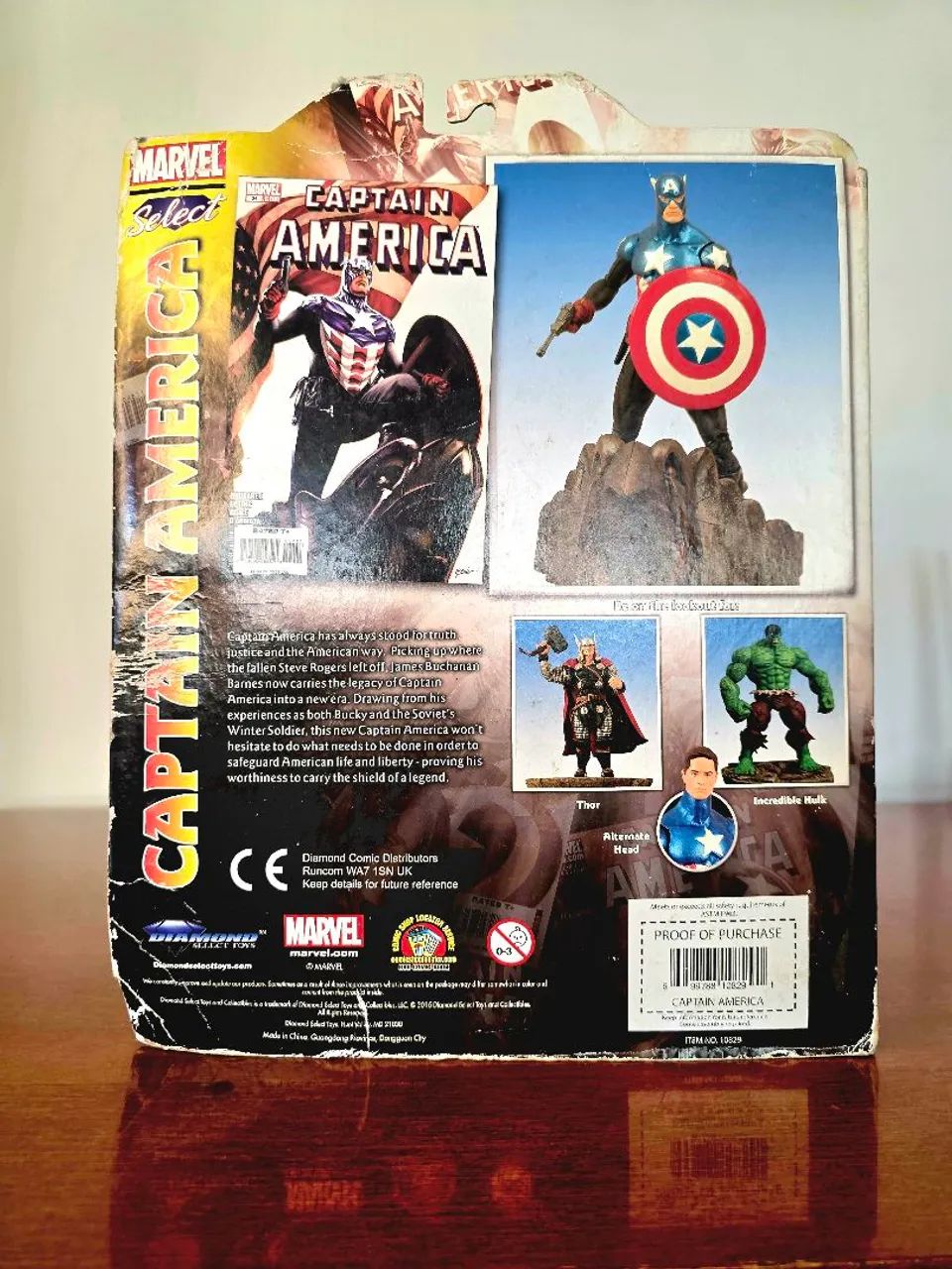 Capitão América marvel select figure - Foto 4