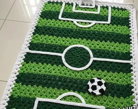TAPETE DE CROCHET INTERATIVO 