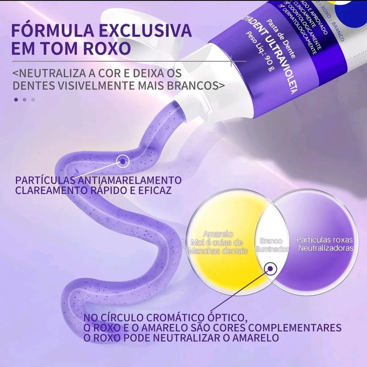 Pasta de dente ultravioleta  - Foto 4