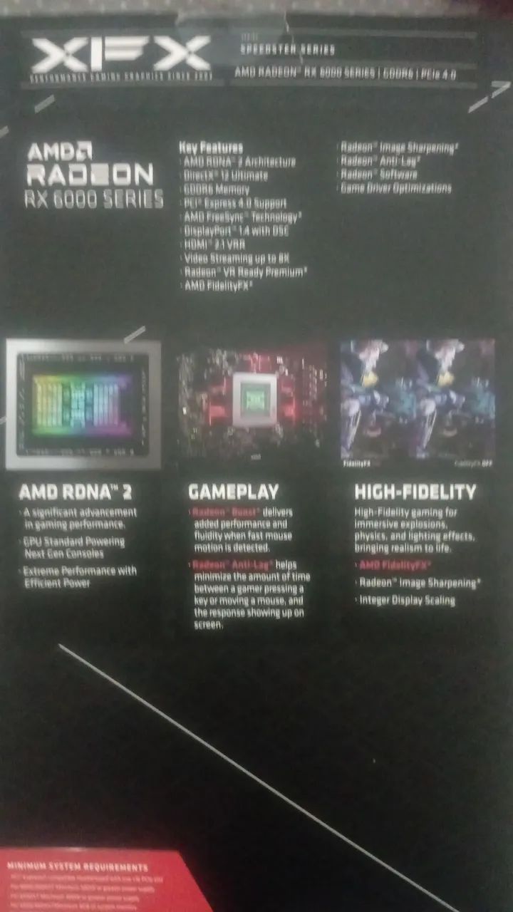 Placa de vídeo RX 6500xt 4GB, XFX - Foto 2