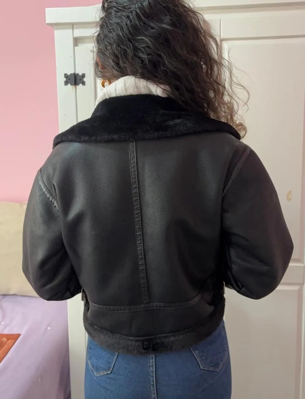 Jaqueta de Couro Inverno  - Foto 2