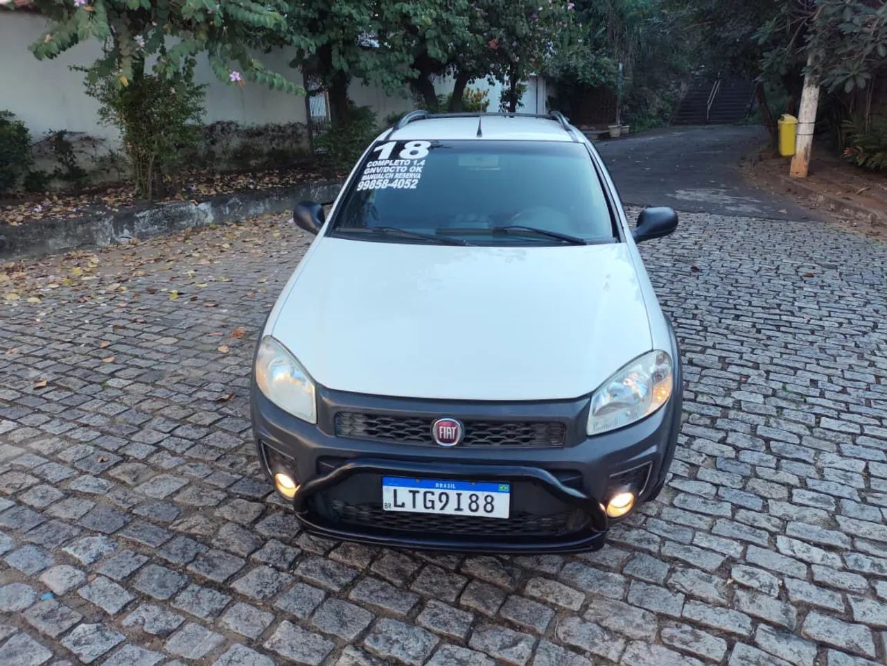 Fiat Strada Working Hard 1.4 Fire Flex 8V CD 2018 - Foto 5