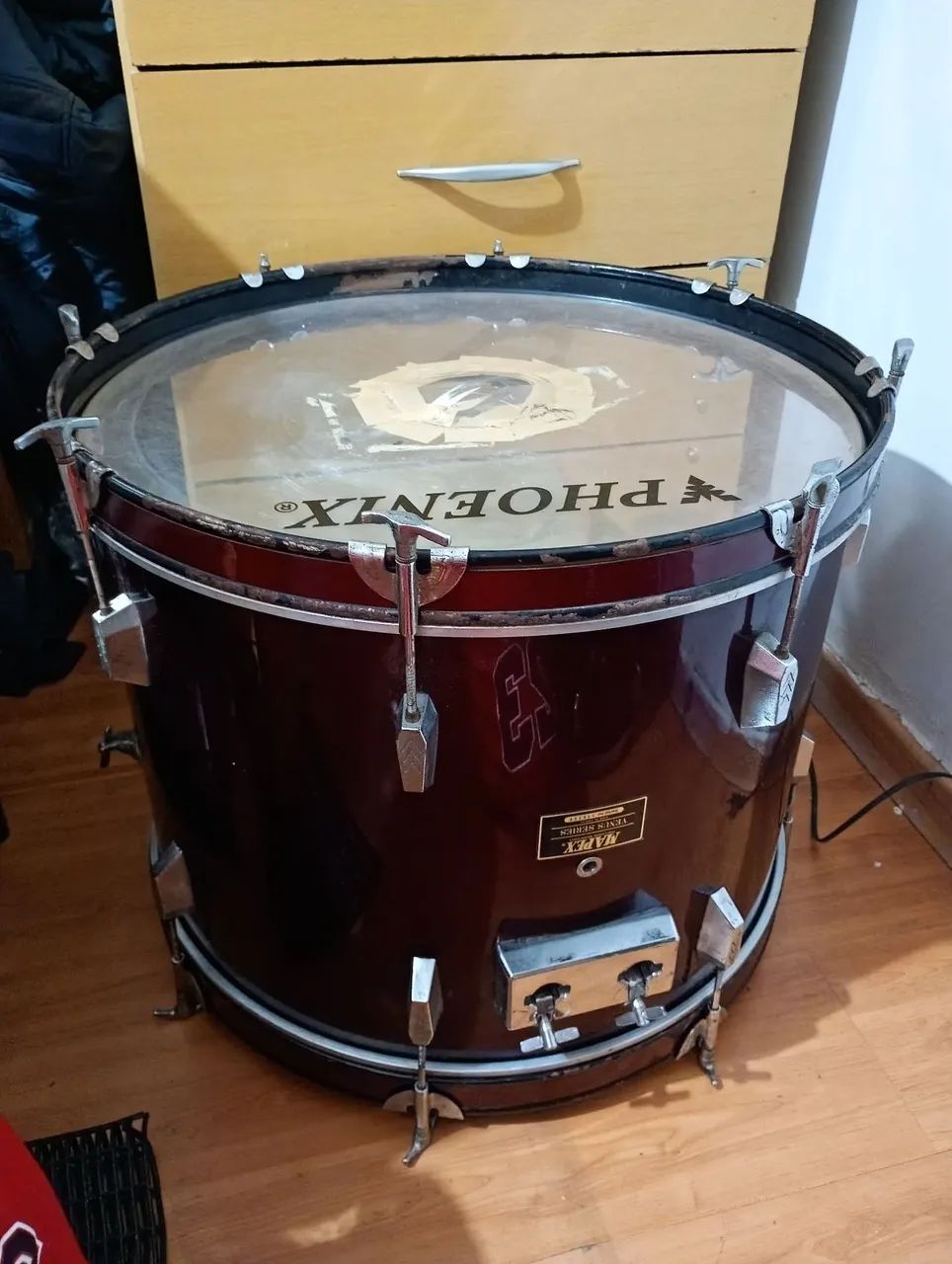 Bateria acústica Mapex Vênus Series Percussion Technology/Bumbo 22/Surdo 16/Ton13/Ton12. - Foto 5