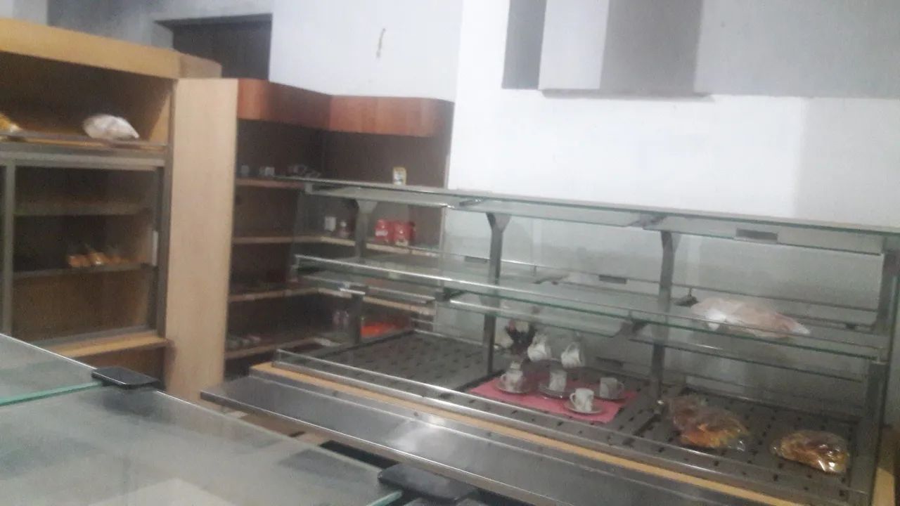 Ilha quente padaria