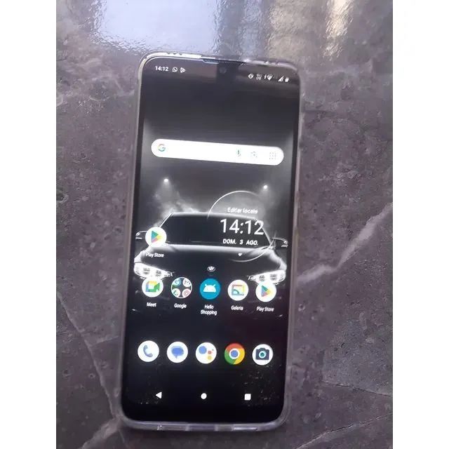 Vendo moto e20 de cor azul  - Foto 2