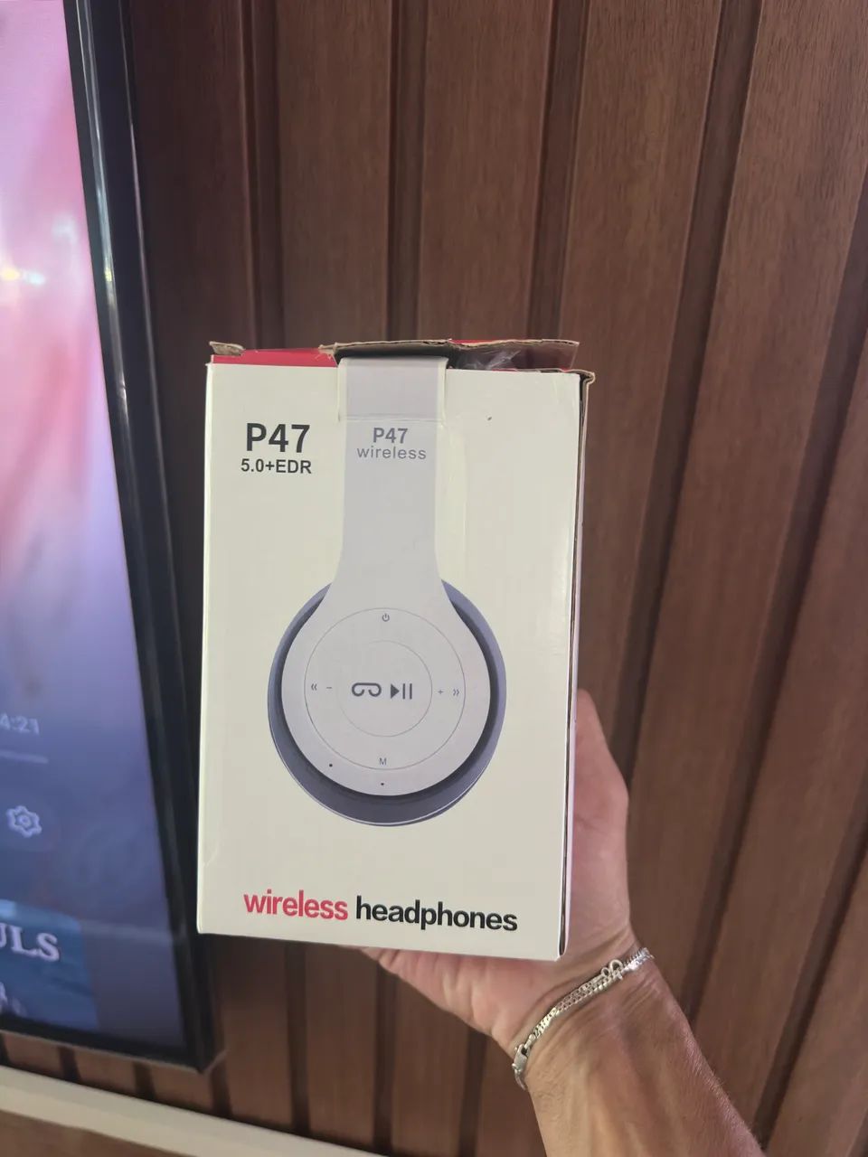 Fone Bluetooth P47 Wireless - Últimas unidades. - Foto 4