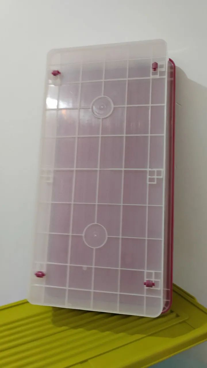 Caixas plásticas com tampa e rodinhas - Foto 4