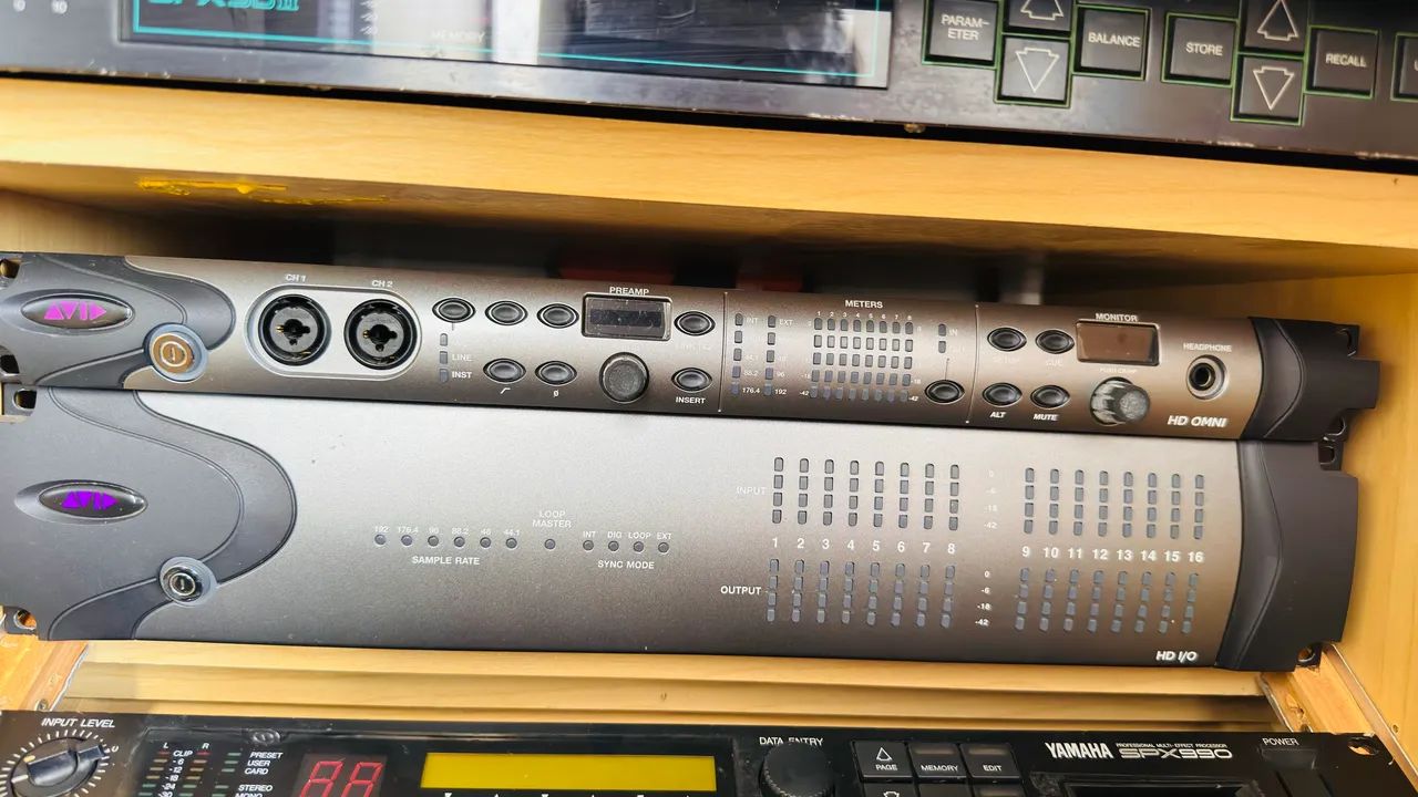 Kit PT-HD AVID HDi/o 16 analógico Omni HD e HD Native 1